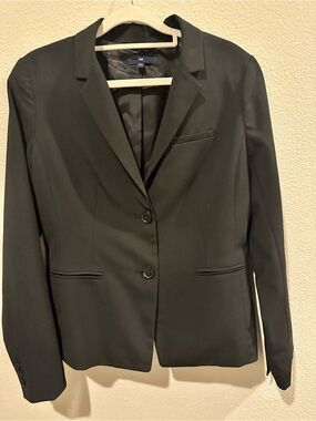 GAP Black‎ Women's Two-Button Tailored Blazer